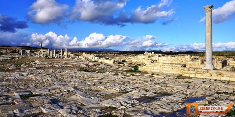 руины древнего города Аматус